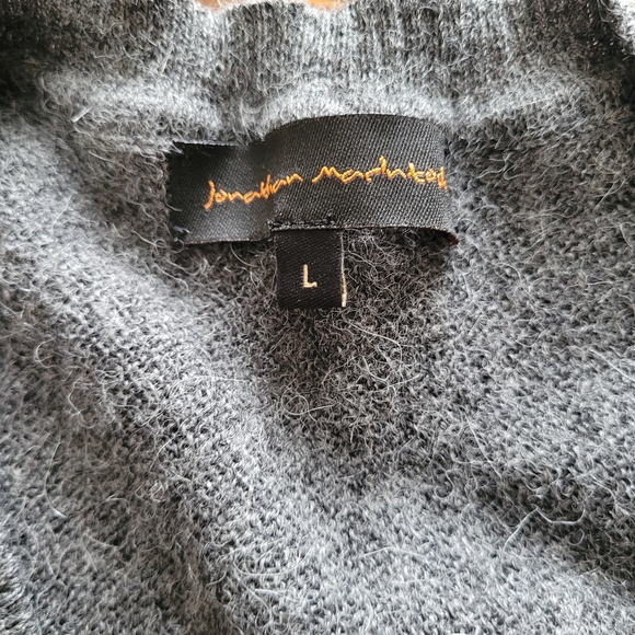 Jonathan Macintosh Men's Baby Alpaca Sweater Size L - Picture 2 of 6